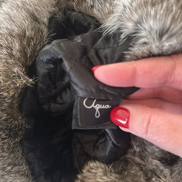 Awesome wool fur trimmed hat - Picture 5 of 6